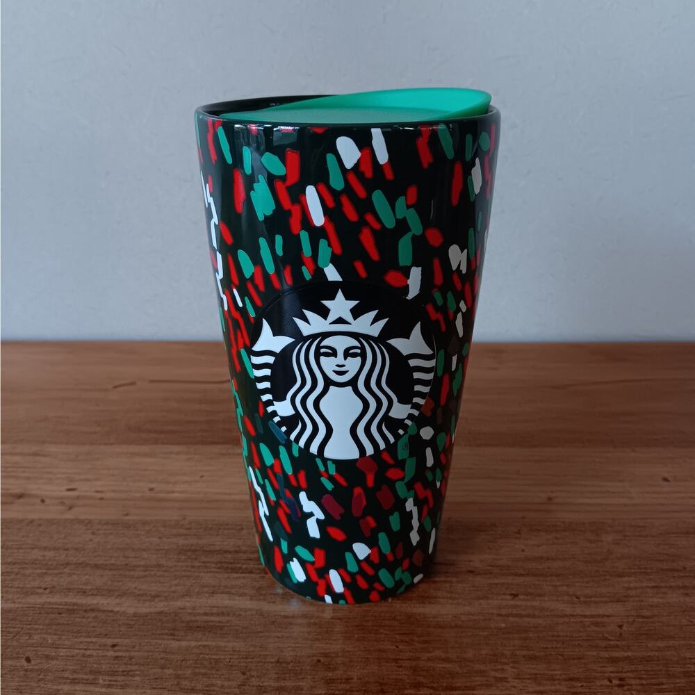 Starbucks Confetti Insulated Travel Tumbler & Lid